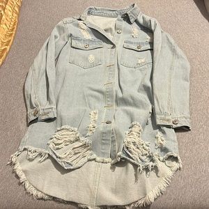 Jean Shirt Dress